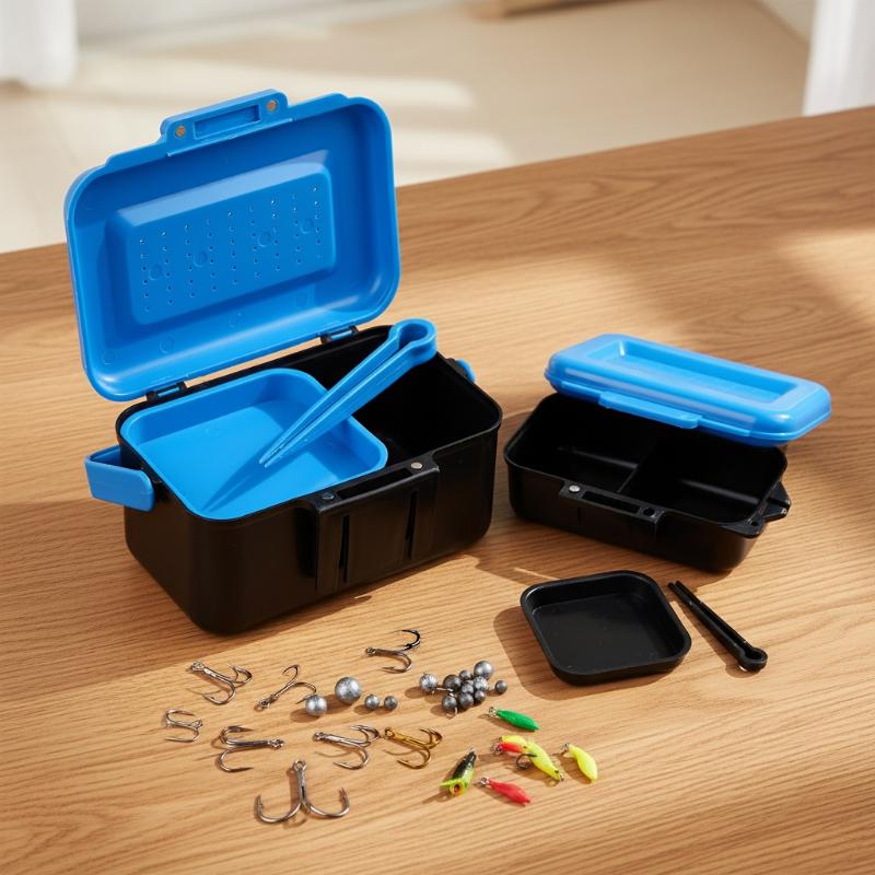 Fishing Hook Box - Kotak Peralatan Pancing Portabel untuk Umpan