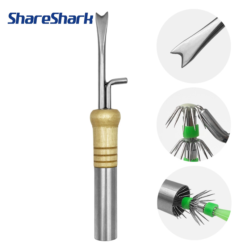 Fishing Hook Stainless Steel - ShareShark Alat Korektor Kait Jig Cumi