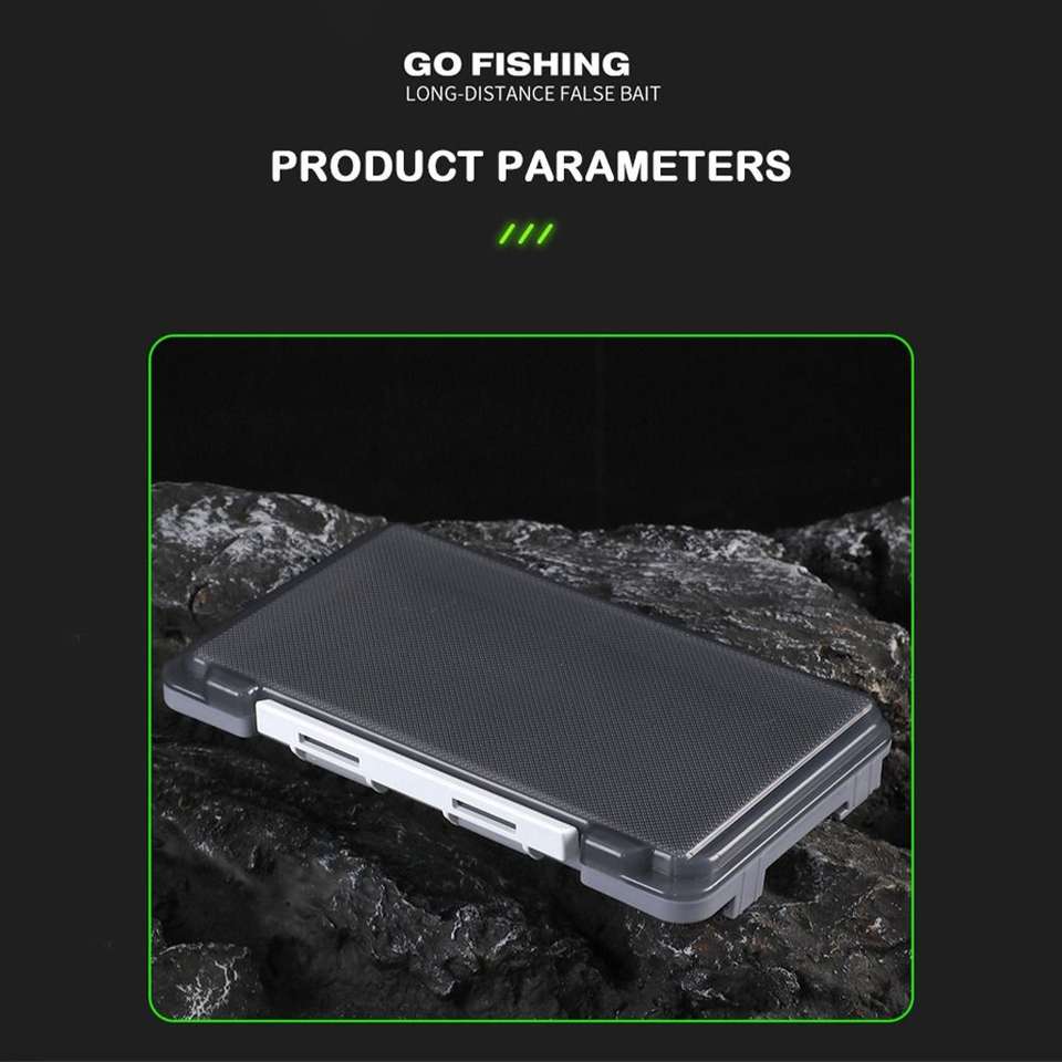 Fishing Hook Jig - Kotak Pancing Plastik Baru Portabel dengan
