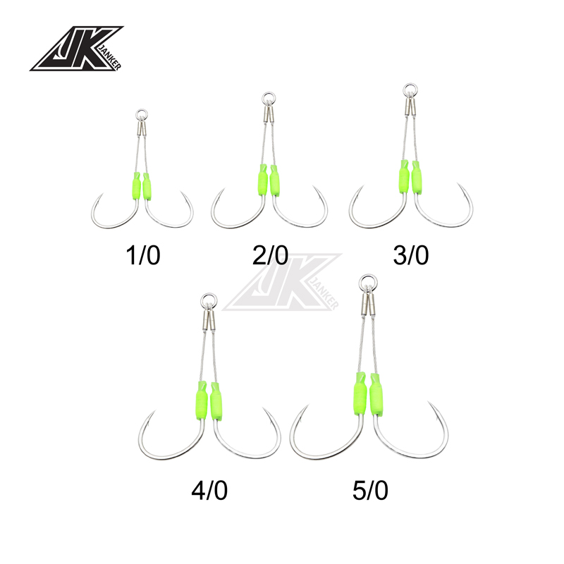 JK 5 Paket Laut Memancing Hook - Fishing Hook Size ulasan dan harga