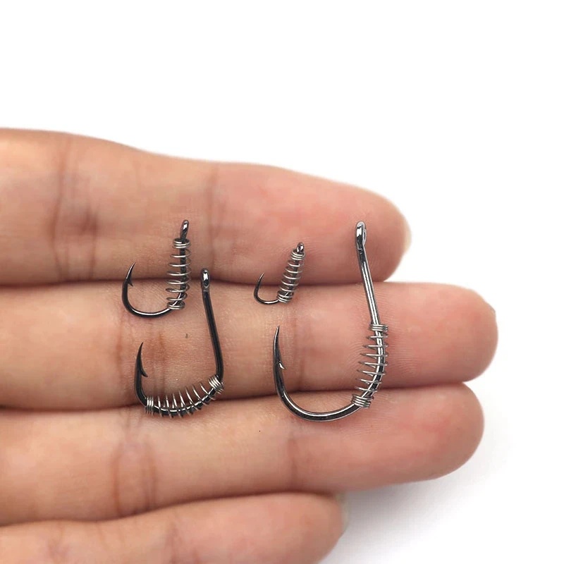 10-60PCS Kail Pancing Baja Kar - Fishing Hook Circle ulasan dan harga