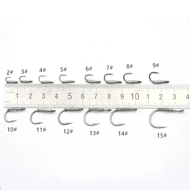 10-60PCS Kail Pancing Baja Kar - Fishing Hook Circle ulasan dan harga