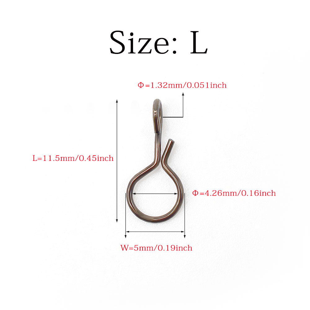 MNFT 50 buah Fly Fishing Snap  - Fishing Hook Stainless Steel ulasan dan harga