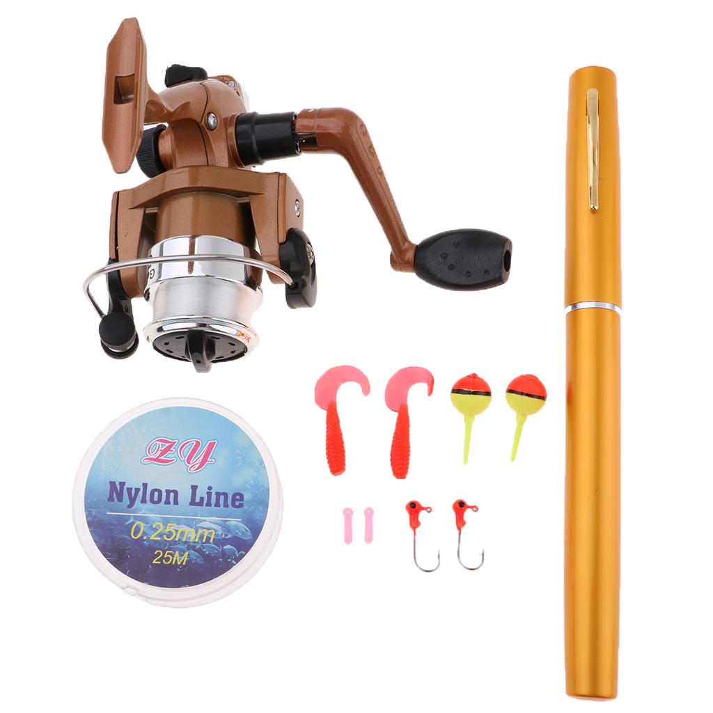Joran Pancing Mini Portabel Sa - Fishing Hook Jig ulasan dan harga