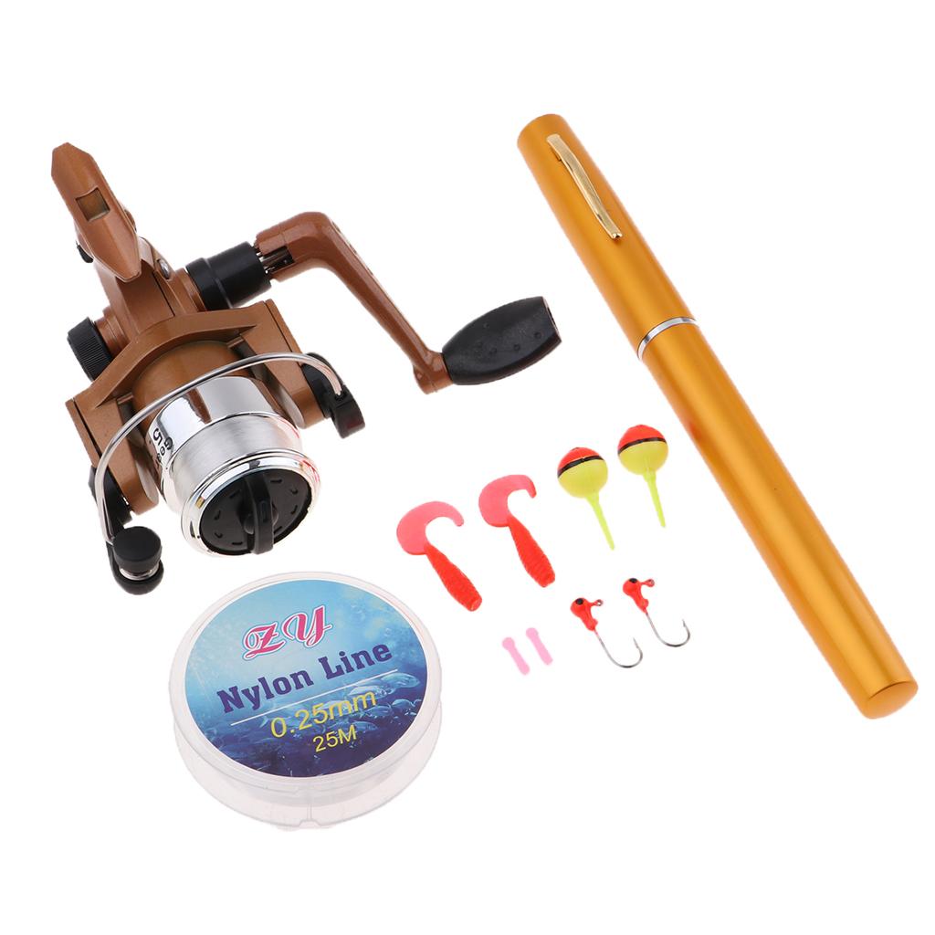 Joran Pancing Mini Portabel Sa - Fishing Hook Jig ulasan dan harga