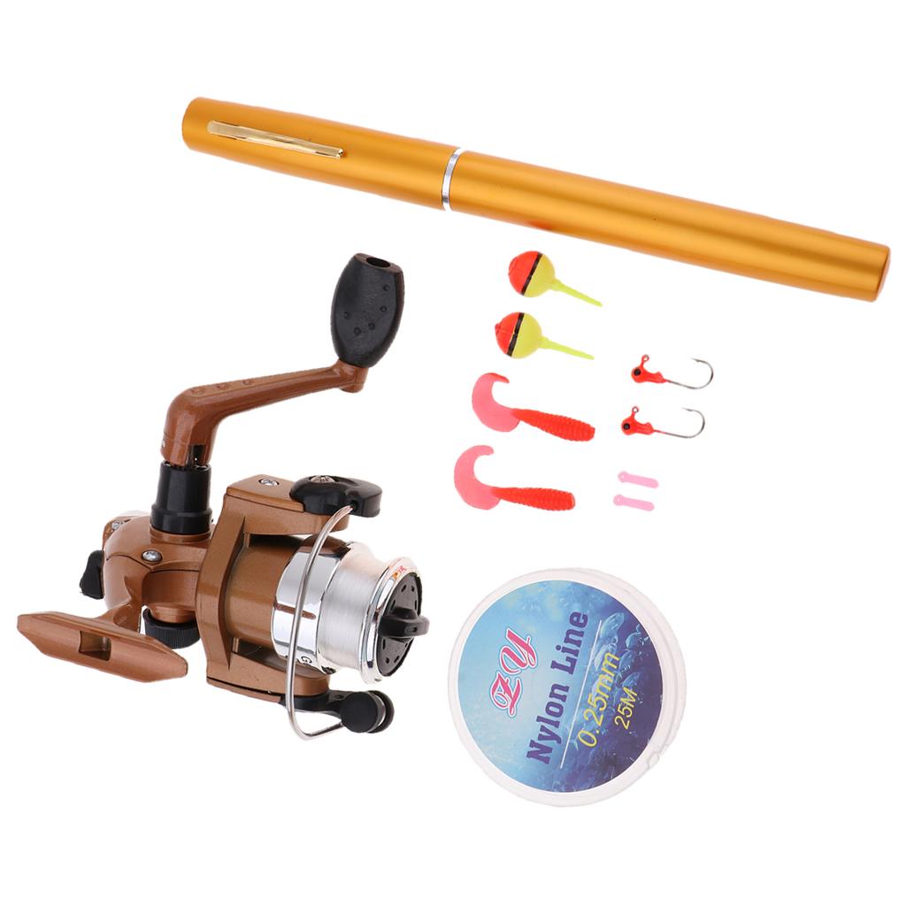 Joran Pancing Mini Portabel Sa - Fishing Hook Jig ulasan dan harga