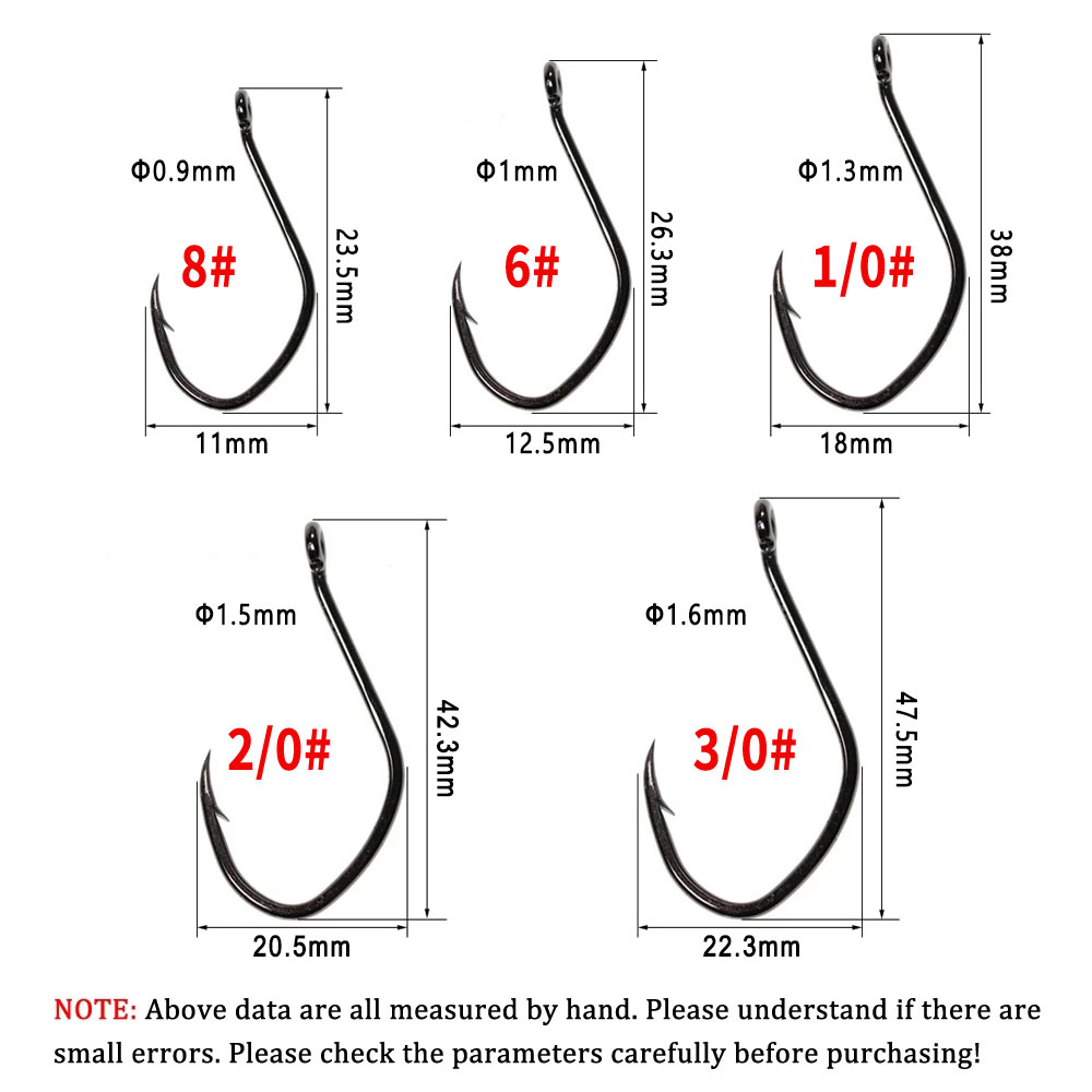 Wifreo 20 Buah V Bentuk Kait L - Fishing Hook Circle ulasan dan harga