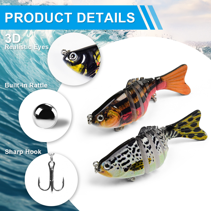 3Pcs Umpan Pancing Keras Multi - Fishing Hook Treble ulasan dan harga